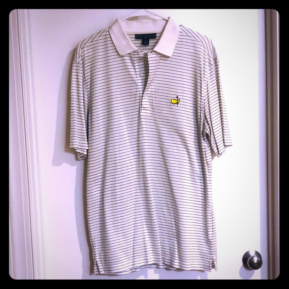 White Master’s Golf Shirt
